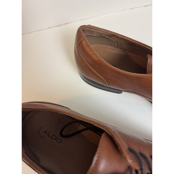 Aldo Mens Belaire Dress Shoes Size 13 Brown Leather Lace Up main image 4